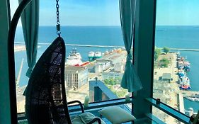 Penthouse Sea Towers - Luksusowy Dwupoziomowy z Tarasem